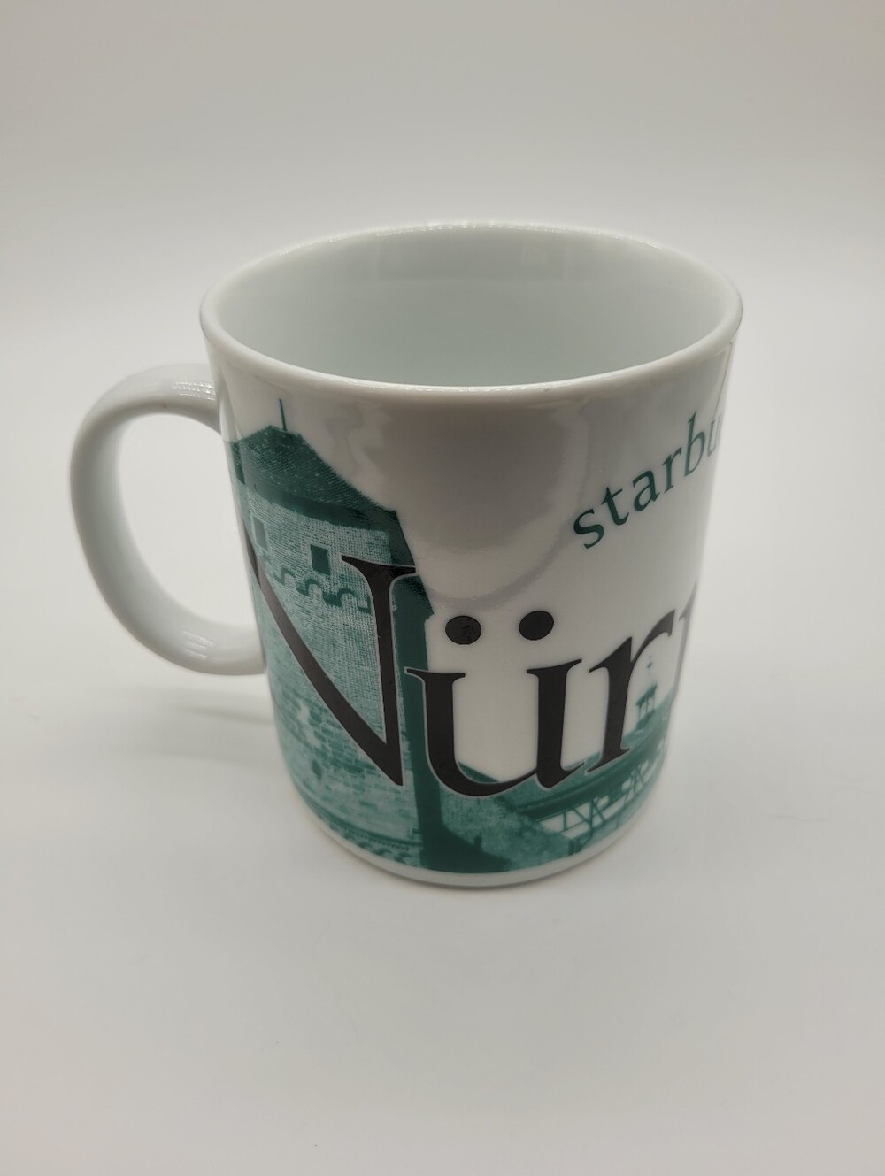 Vintage Starbucks 2002 Nürnberg Germany Collector Series City Mug